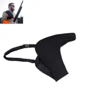 Shotgun Shockproof Shoulder Pad Hunting Shoulder Recoil Shield Pad Black