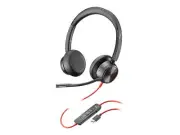 Poly Blackwire 8225 Headset +USB-C/A Adapter TAA (7e2k6aa#aba)