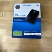 CM3008 Linksys Cable Modem 8×4 Docsis 3.0 Up To 343 Mbps Nob
