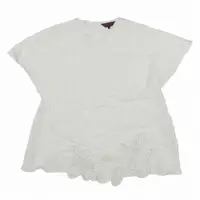 在飛比找蝦皮購物優惠-YUKI TORII襯衫 上衣亞麻布 蕾絲 刺繡 短袖 日本