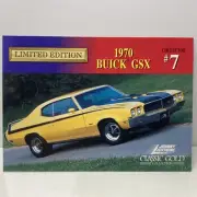 CARD ONLY: Johnny Lightning Trading Card 1970 Buick GSX