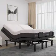 Royal Sleep Valentina Split King Adjustable Motorized Bed Frame Base Incline