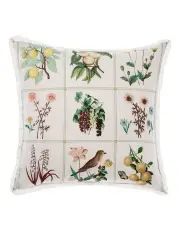 [Linen House] Garden Bed Cushion 48x48cm in Vanilla