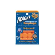 Mack's KIDS SIZE Soft Moldable Silicone Ear Plugs Earplugs ::6 PAIRS:: Swimming