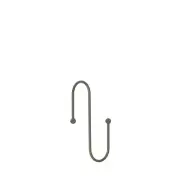 Blomus Curl Coat Rack Storage Rack Small Steel, Grey - 65919
