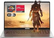 ACEMAGIC AMD Ryzen 7 5825U Laptop, Up to 4.5 GHz, RAM 16 GB NVME SSD 512 GB Notebook, Laptop 15.6 Inch FHD 1920 x 1080, Radeon RX Vega 8 Graphics, WiFi 6, Quad-Core, HDMI, Grey, 55 Wh Battery