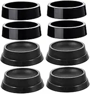 HOOTNEE 8pcs Non Slip Furniture Caster Cups Durable Floor Protectors for Chairs and Tables Wear Resistant Chair Leg Caps for Hardwood and Tile Surfaces