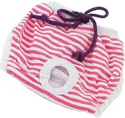 CORHAD Cotton Dog Period Pants Comfortable Pet Diapers Puppy Diaper Dog Diaper for Periods Reusable