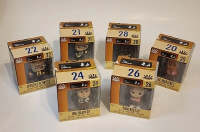 Funko Pop Lot! THE OFFICE (x6) + DISPLAY BOX Dwight (x2) Jim, Pam, Oscar, Darryl