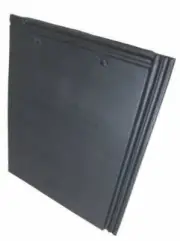 Shingle profile interlocking ceramic roofing tiles - rated hail proof