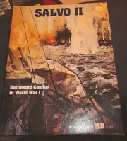 3W War Game Salvo II WWI Battleship Combat - Vintage 1992 Board Game Unpunched