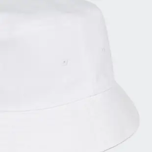 【adidas 愛迪達】BUCKET HAT AC 男女 漁夫帽 白(FQ4641)