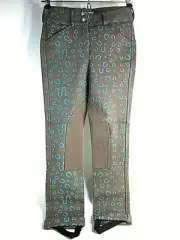 Huntley Youth Children's Horse Shoe Brown Breeches New