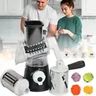 Vegetable Chopper Cheese Grater Rotary Shredder Fruit Vegetable Slicer