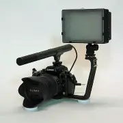 Pro 5D VM SC-2L shotgun video mic light for Canon EOS R 5DS 5DSR II Mark IV 1D X