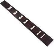 Vaguelly Diy Acoustic Guitar Fretboard Kit 41 Inch 20 Fret Solid Rosewood Guitar Neck Fingerboard