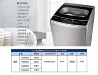 在飛比找Yahoo!奇摩拍賣優惠-東元 TECO 單槽變頻洗衣機 W1469XS《14公斤》