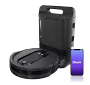Shark IQ Robotic Vacuum Cleaner With See Empty Base - Black (RV1002AE)