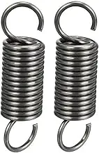 Dual Hook Tension Spring Small Springs 2 Pcs Extended Tension Spring 1.6 x 12 x 100 mm, Wire Diameter 1.6 mm, OD 12 mm, Free Length 100 mm, Spring Steel Dual Hook Tension Spring(1.6 x 12 x 260 mm)