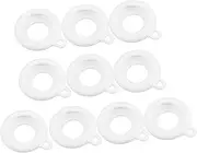 [VALICLUD] Watch Bands 10pcs Silicone Watch Covers Retractable Clip-on Scratchproof Water Resistant