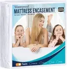 Zippered Mattress Encasement Twin, 100% Waterproof Bed Bug and Dust Mite Proo...