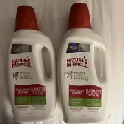 2 Pack Nature's Miracle Enzymatic Formula Stain & Odor Remover 946ml