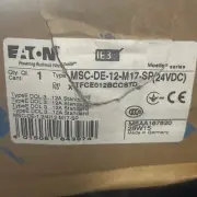 Eaton MSC-DE-12-M17-SP(24VDC), XTFCE012BCCSTDDOL, Mtr Cont Starter, NEW