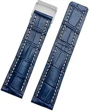 [SKXMOD] Watch Band For Breitling SUPEROCEAN AVENGER NAVITIMER Genuine Real Leather Men Watch Strap Watch Accessories Watch Bracelet Belt