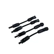 New CASE 36 pcs Enphase Adaptor TE Solar Connector PV4-S MC4 Jumper Cable 150mm