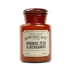 Paddywax - Apothecary 8 oz. Amber Glass Candle Orange Zest & Bergamot