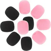 HONITANO 30pcs Headset Microphone Foam Covers Mic Windscreens Headset Mic Covers Foam Protection Ideal For Public Speaking Singing