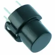 Black Round PCB Keyboard Tactile Push Switch SPST