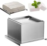 Paneer Maker Press Stainless Steel | Paneer Strainer | Removing Water Paneer Presser, Efficient Paneer Making Mold for Firm Or Extra Firm Paneer, Kitchen Helper