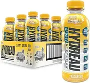 EHP Labs Hydreau Sports Electrolyte Hydration Drink - Sugar Free Electrolytes with Coconut Water Powder, Taurine & Tyrosine - Essential Electrolytes for Energy, Focus, & Endurance. 12 Pack, Fijian Pineapple