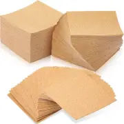 120Pcs Self Adhesive Cork Squares 4 x 4 Inch Strong Cork Adhesive Sheets