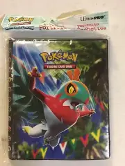 Pokemon Ultra-pro 4 Pocket Binder Hawlucha Tyrantrum, Holds 80 Cards TCG CCG