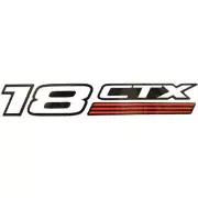 TRITON 18 CTX DECAL BLACK/ WHITE/ RED 9 1/4" L X 1 1/2" H 200347 MARINE BOAT