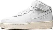 [Nike] Womens Air Force 1 Mid '07 Summit White/Summit White Size 7