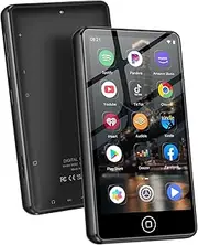 80GB MP3 Player with Bluetooth and WiFi,MP3 & MP4 Players with 4.02-inch Touchscree and Speaker,Spotify Music Players with Pandora,Audible,Amazon Music,Spotify,Play Store,up to 512GB