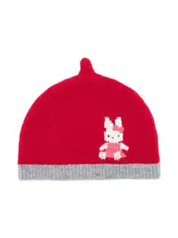 在飛比找Farfetch優惠-bunny rabbit wool beanie