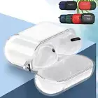 For AirPods Pro 2nd Gen 2022 Case Shockproof Charging Skin Cover with Keychain