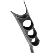AutoMeter for 05-09 Ford Mustang 52mm Black Triple Pillar Pod (for: Ford)