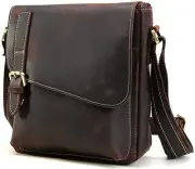 [Masa Kawa] Genuine Leather Shoulder Bag, Men s Leather, Crossbody Bag,