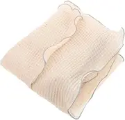 [CALLARON] Stylish Lightweight Sheer Scarf for Women Versatile Head Wrap with Ruffled Edges for Spring Beach Outings Travel Parties Soft Honeycomb Crinkle for Comfort