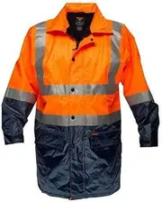 Prime Mover Unisex Work Utility, Orange/Navy, Large