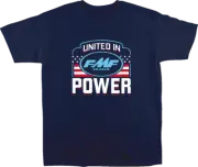 FMF SP23118910NVY2X United in Power T-Shirt - Navy - 2XL