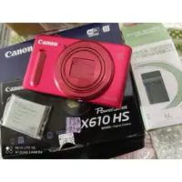 在飛比找蝦皮購物優惠-愛寶買賣 二手如新保7日 相機 CANON SX610 HS