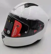 NEW SMK Helmet Bionic Adult Solid Helmet - Gloss White - M