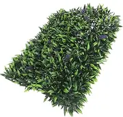 Kisangel Realistic Fake Grass Wall Panel Outdoor Decor Greenery for Garden Artificial Garden Grass for Home Decor