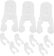 100pcs LED Neon Mounting Clips Light Clip Holders for Easy Installation of Neon Strip Lights for Outdoor Events and Gatherings